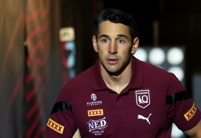 Billy Slater has the best job in the world - that's why he shouldn't swap Origin for the NRL