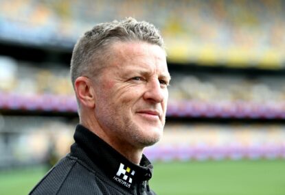 Damien Hardwick's 'fatal mistake': Emotional Tigers coach explains role Last Dance doco played in shock exit