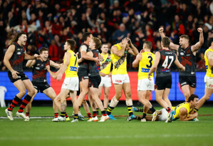 Footy Fix: 278 seconds and six moments to turn nine years of Dreamtime despair into Don delirium