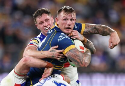 'Twelve weeks ago I would have laughed at you': Hopgood puts hand up for Origin after dream start at Parramatta