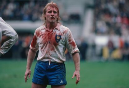 Jean-Pierre Rives: a blood-stained jersey tells the story of French rugby's Renaissance man