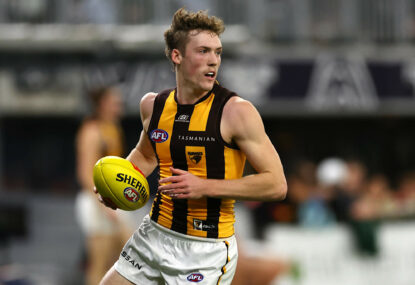 Weddle for the win: Young Hawk takes out Round 10 Rising Star nomination