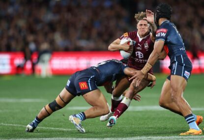 An unlikely hero, a winger defending like a forward, a prop leaping like a fullback: Maroons player ratings