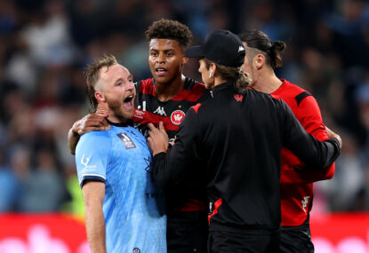 A-League finals talking points: Bitter ending for Wanderers, Ninko's trip to Sydney sheds, Cove boycott a success