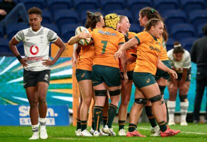 Rugby never sleeps - wash off that Aussie world cup disaster with another quality Wallaroos contest