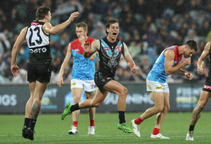 Footy Fix: Rapid, ruthless and relentless - the match-winning nine seconds that summed up a famous Power win