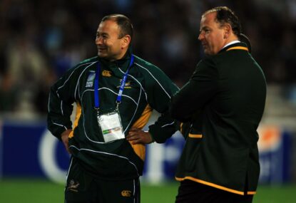 'Easier if you're an Aussie to coach Australia' - Jake White says Eddie will turn Wallabies into winners