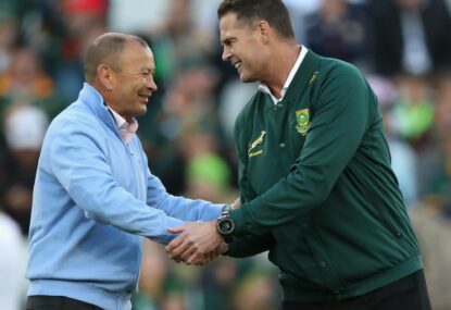 Why Eddie banned coaching staff from watching State of Origin, as tensions rise ahead of opening battle with Boks