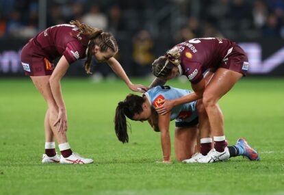 'I don’t know why the play didn’t stop': NSW star Isabelle Kelly still in ICU, Robinson banned for incident