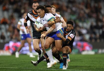 ANALYSIS: Collapsing Canberra sneak by Tigers in madcap ending - as both coaches fume at officials