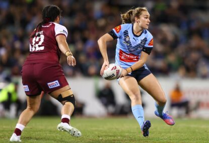 What does Kirra Dibb have to do to get a game for New South Wales?