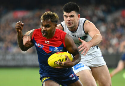 Footy Fix: The Blues are rubbish, but the Dees were just as bad - and four images perfectly sum up why
