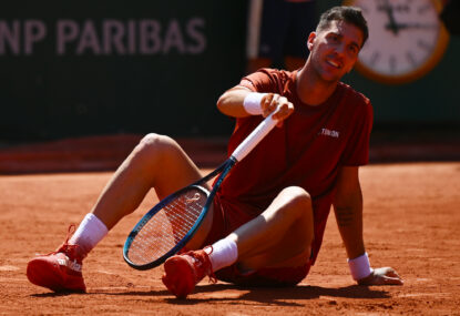 Kokkinakis to consult specialists after loss in French Open thriller, Djokovic slams 'disrespectful' crowd