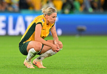 'He'll look back with regret': Matildas coach admits 'strange' call as hosts on brink of World Cup elimination