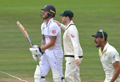 Aussies 2-0 up despite sensational Stokes ton as Lord's erupts over run out controversy, cheating accusations