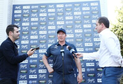 Give coaches a choice: NRL post-match press conferences are mandatory, but only to say what the bosses want you to say