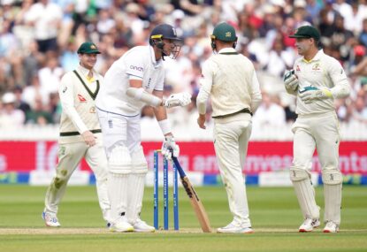 'An absolute disgrace': Broad lifts lid on fiery Cummins clash over Bairstow incident - and how the Aussie captain bit back
