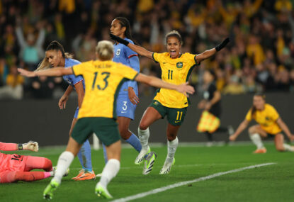 'Need it to be louder!' Matildas call for more noise as record crowd enjoys 1-0 WC warm-up win over France