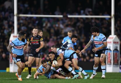 ANALYSIS: Cleary puts on a show as Panthers shut out Sharks - and machine McInnes breaks NRL record
