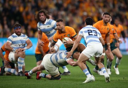 The two-week observation: The Wallabies can play low possession rugby OR find the Australian way – but not both