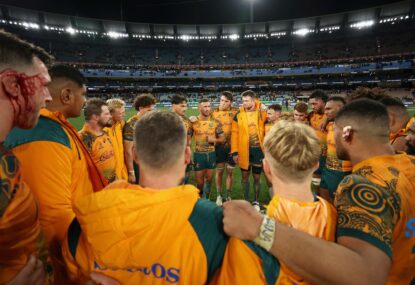 Where there’s life there’s hope - and there's plenty of life left in this Wallabies side