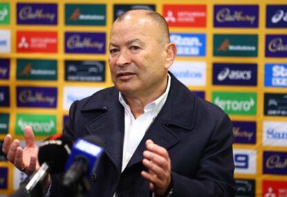 'Load of rubbish': Eddie slams Carter critique ahead of ABs rematch, says Wallabies must 'invest' in young 10