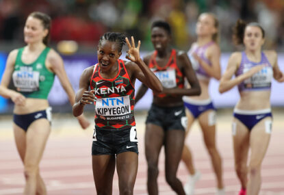 With a third world title, Faith Kipyegon remains the unchallenged queen of the metric mile