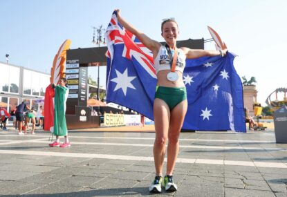 Special inspiration from late grandmother helps Aussie stride into silver at world titles, Browning misses sprint final