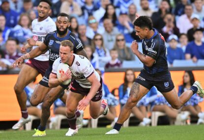 Manly heap more misery on dreadful Bulldogs with DCE's class shining through a bleak 80 minutes