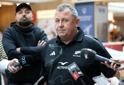 'Jeepers, surely we've got a better topic?' The Steve Hansen question that bemused Fozzie ahead of ABs-Boks showdown