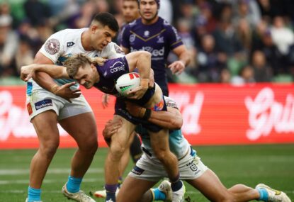 Papenhuyzen v Meaney v Faalogo: How can the Storm fit all of their fullbacks into one team?