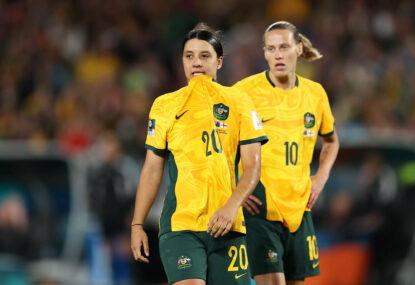 Sam sidelined: Kerr joins Matildas' crowded casualty ward for Canada clashes after foot injury flares up