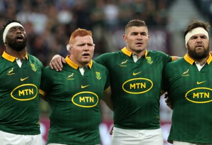 'Seriously': Ex-Scotland coach calls on World Rugby to 'act' on Springboks after 'abusing bench' against All Blacks