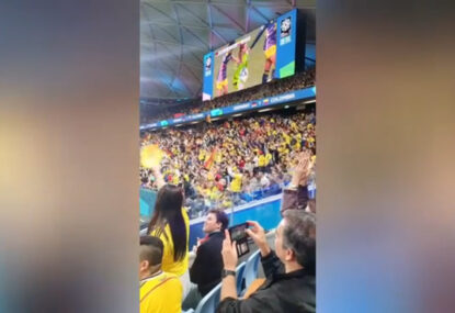The roar of Colombia!