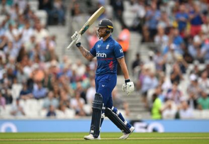 England's record ODI score decimated as Stokes puts Cricket World Cup on notice