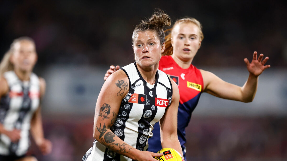 Brianna Davey Collingwood Magpies Melbourne Demons