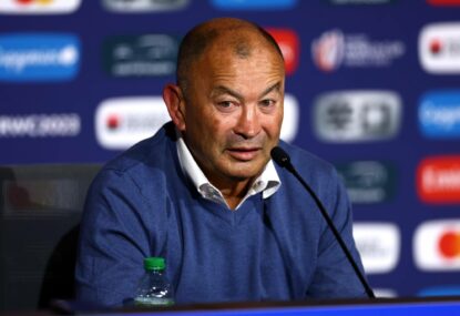 Eddie Jones has made two fatal errors - but coming home to the Wallabies isn't one of them