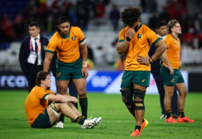 'F--- mate, what didn't go wrong?' 'Raw, devastated' Wallabies 'got bashed' - players react, Foley weighs in, after disaster