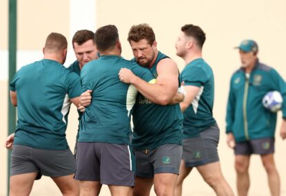 'Spooked': Wallabies star reacts to Mitchell meltdown, as Campo claims youngsters 'don't understand importance' of WC
