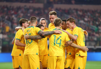 AS IT HAPPENED: Socceroos top Asian Cup group despite sluggish draw with Uzbekistan