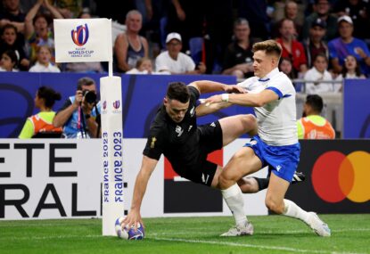 Mamma Mia! All Blacks almost hit a ton against Italy to make World Cup statement as Smith scores hat-trick