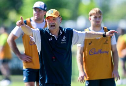 Eddie, set, go: How a year from hell unravelled for Wallabies' supposed saviour, Mr '100% commitment'