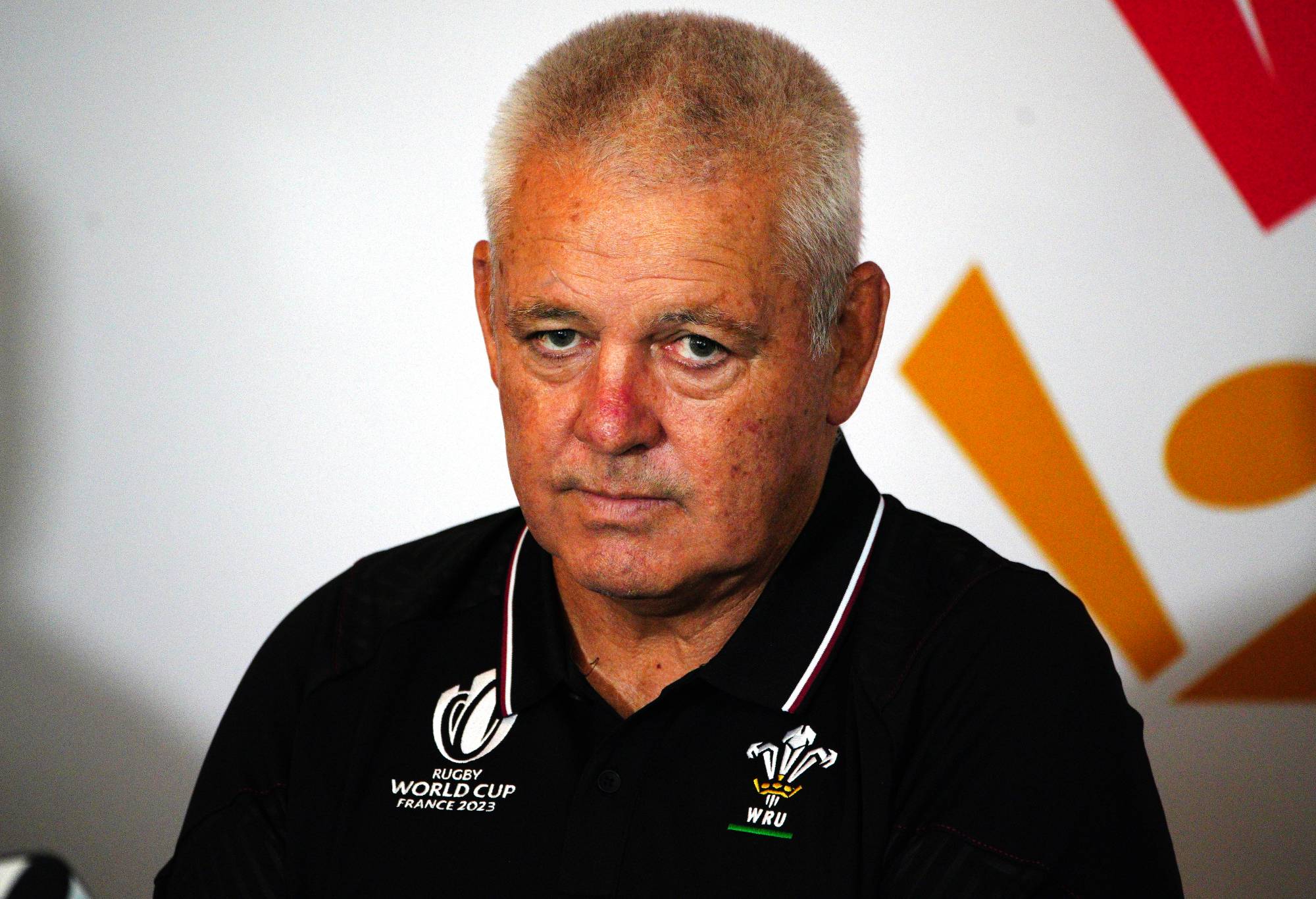 Wales head coach Warren Gatland during the Wales Rugby World Cup 2023 squad announcement at Vale Resort, Hensol. Picture date: Monday August 21, 2023. (Photo by Ben Birchall/PA Images via Getty Images)