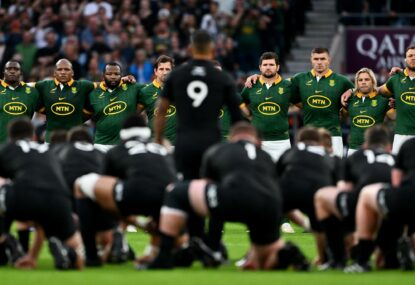 Legacy vs ego: The Springboks are playing for South Africa, the All Blacks are playing for themselves