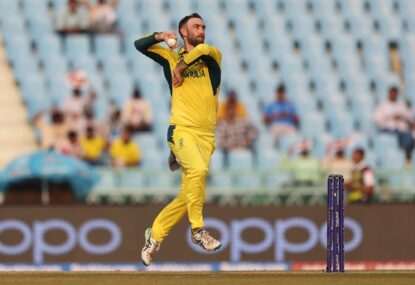 Dipak Maxwell: Bold tactical switch worth a spin to get Aussies firing on all cylinders at World Cup
