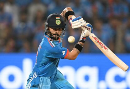 Kohli equals Tendulkar with birthday ton as Proteas start World Cup choke early with horrendous collapse