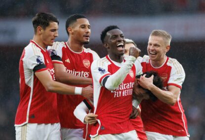 Gunners hold on to go four points clear, Everton recovery mission underway, Newcastle outclass Man United