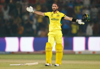 AS IT HAPPENED: Maxwell clubs 40-ball ton as Aussies demolish Dutch for World Cup's biggest EVER victory