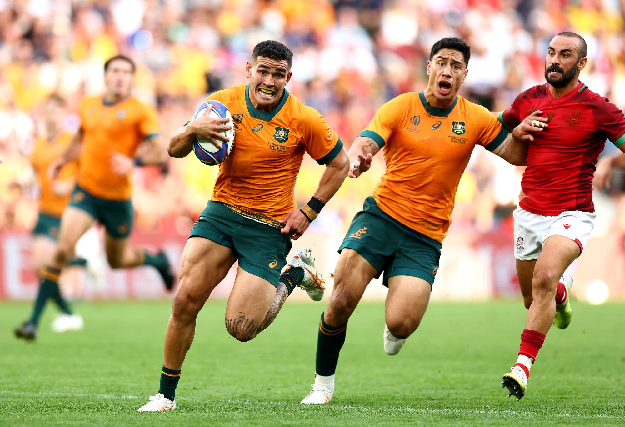 Wallabies’ World Cup hopes still alive after wild win over Portugal – but it will take a miracle to avoid historic first