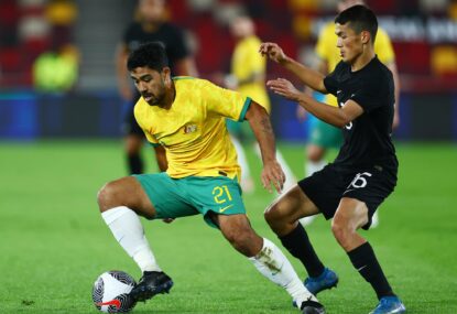 A Luongo Time Coming: Returning star shines after five-year absence as Socceroos brush Kiwis aside